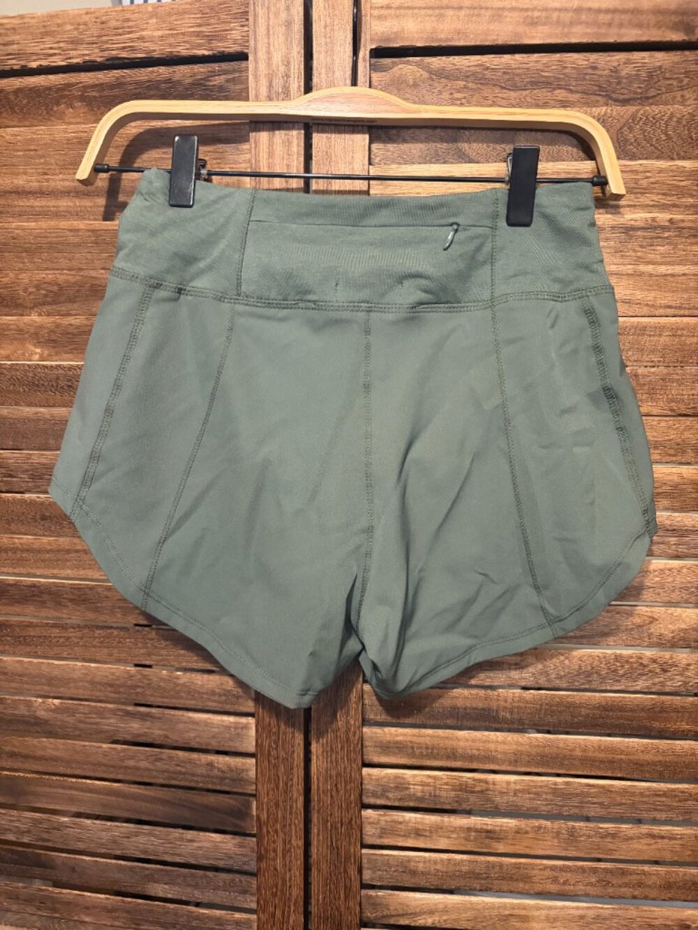 Women's Tasc Recess Running Short Utility Green - Picture 2 of 2
